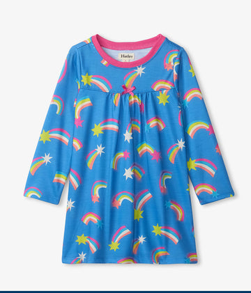 Stars long sleeve nightdress